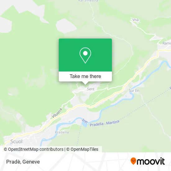 Pradè map