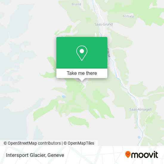 Intersport Glacier map