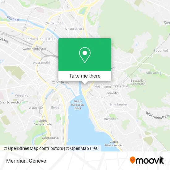 Meridian map