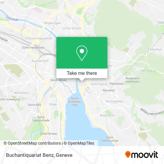 Buchantiquariat Benz map