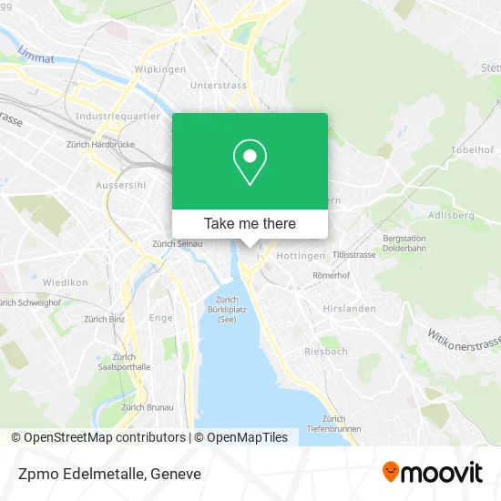 Zpmo Edelmetalle map