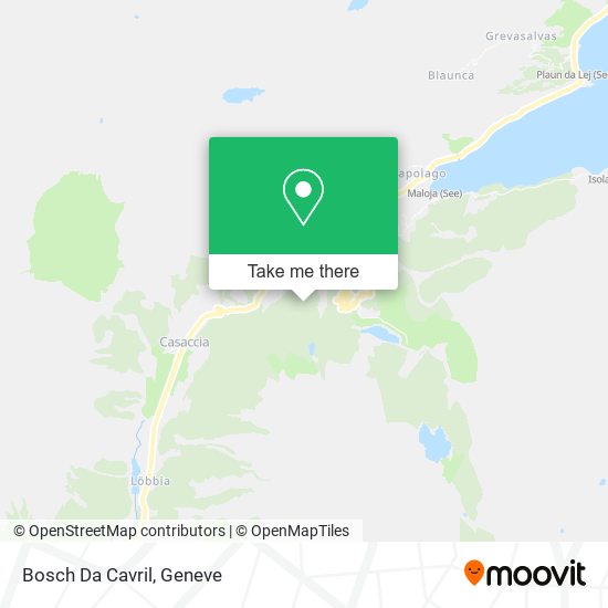 Bosch Da Cavril map