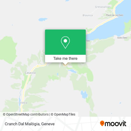 Cranch Dal Malögia map