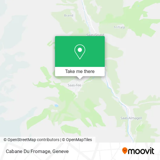 Cabane Du Fromage map
