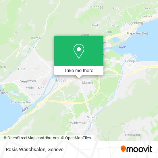 Rosis Waschsalon map