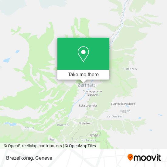 Brezelkönig map