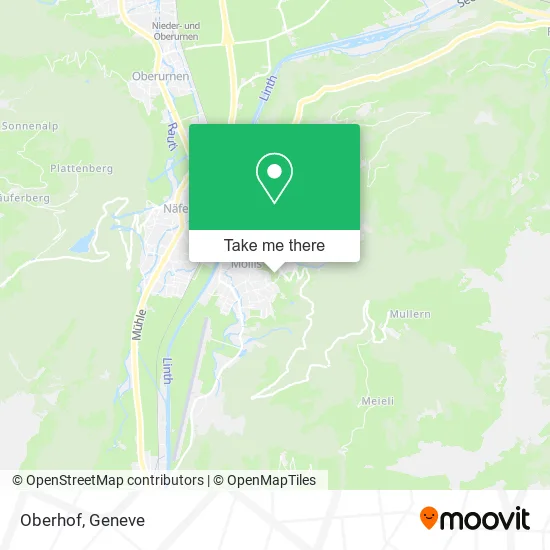 Oberhof map