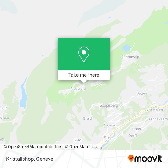 Kristallshop map