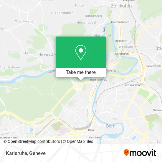 Karlsruhe map