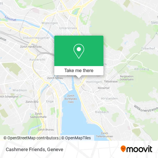 Cashmere Friends map