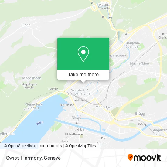Swiss Harmony map