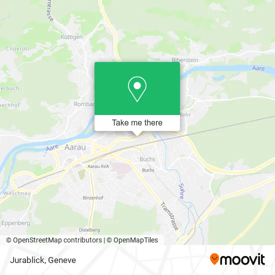 Jurablick map