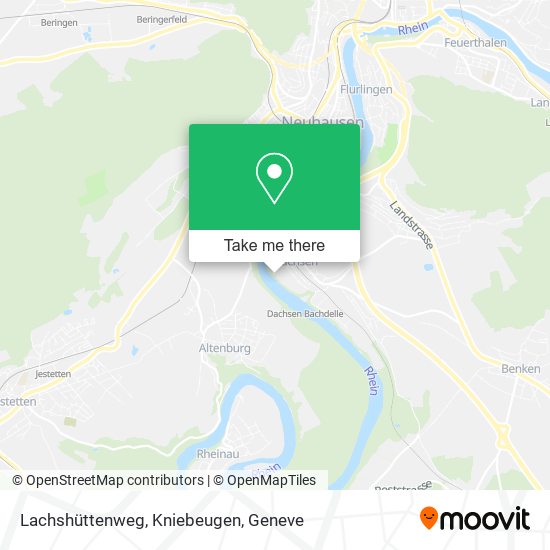 Lachshüttenweg, Kniebeugen map