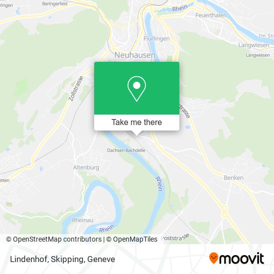 Lindenhof, Skipping map