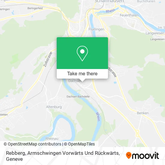 Rebberg, Armschwingen Vorwärts Und Rückwärts map