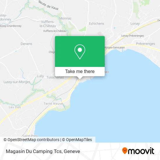 Magasin Du Camping Tcs map