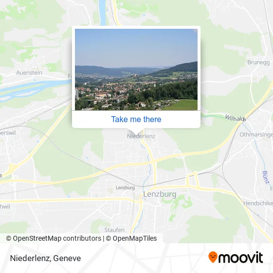 Niederlenz map