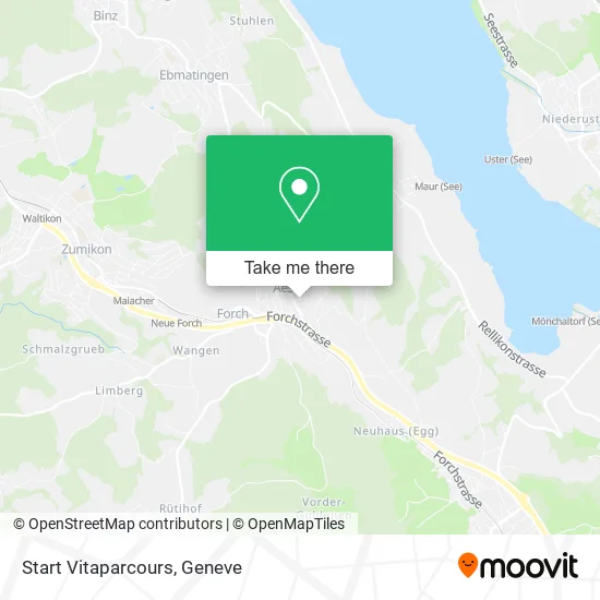Start Vitaparcours map