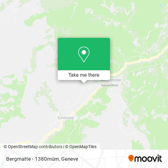 Bergmatte - 1380müm map