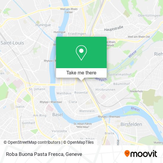 Roba Buona Pasta Fresca map