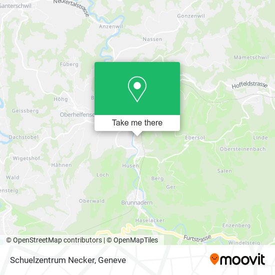 Schuelzentrum Necker map