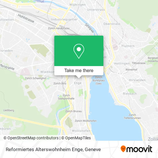 Reformiertes Alterswohnheim Enge map