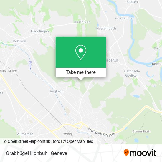 Grabhügel Hohbühl map