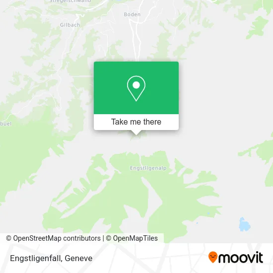 Engstligenfall map