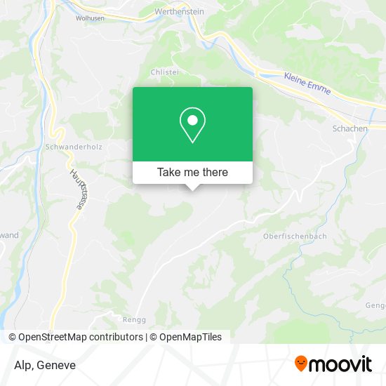 Alp map