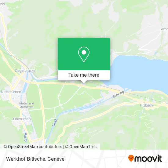 Werkhof Biäsche map