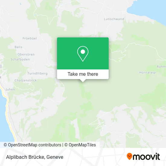 Alplibach Brücke map