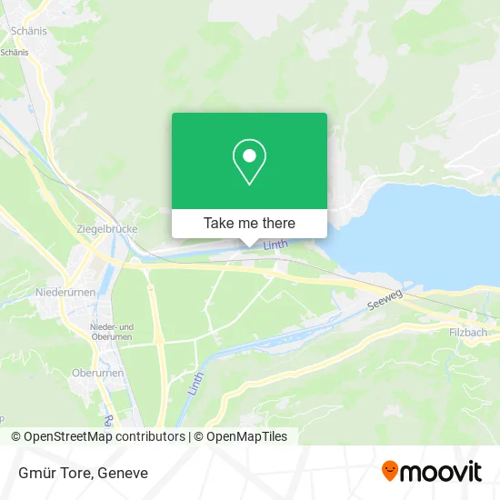 Gmür Tore map