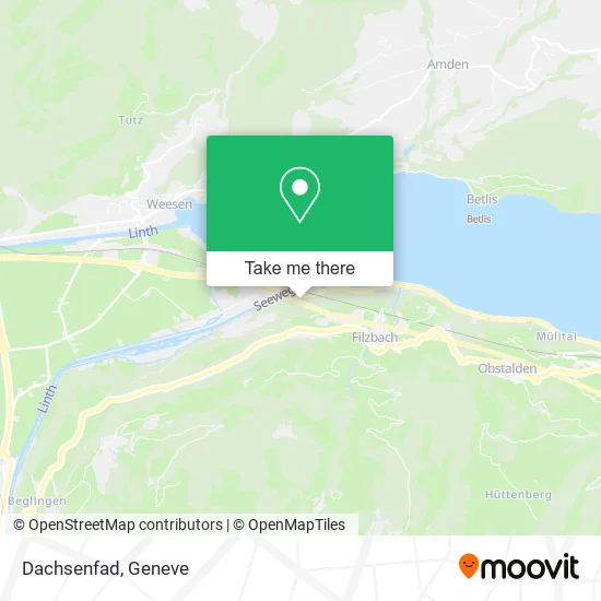 Dachsenfad map