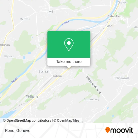 Reno map