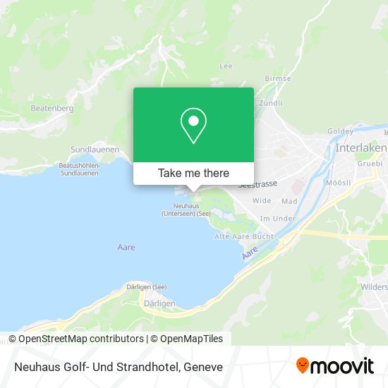 Neuhaus Golf- Und Strandhotel plan