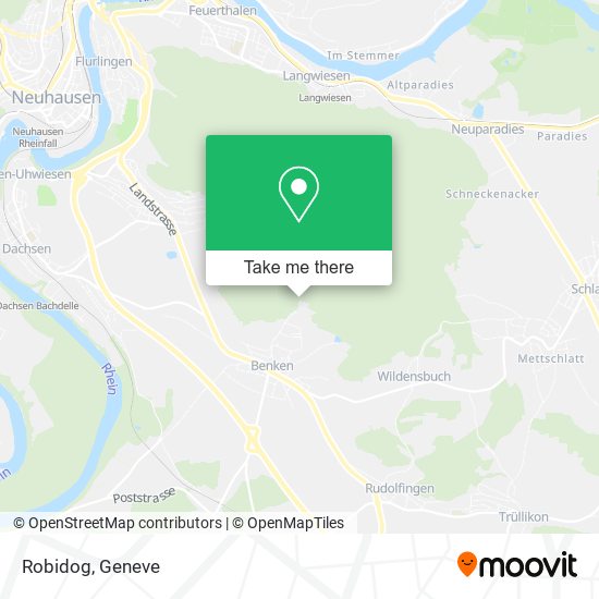 Robidog map