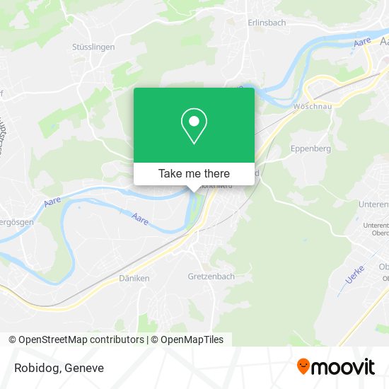 Robidog map