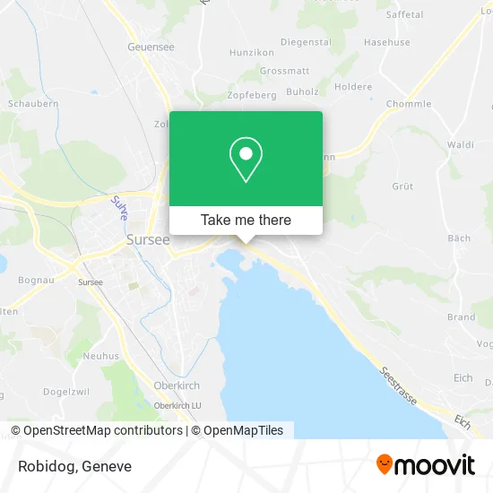 Robidog map