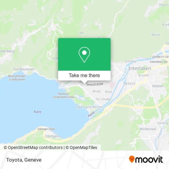 Toyota map