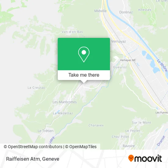Raiffeisen Atm map