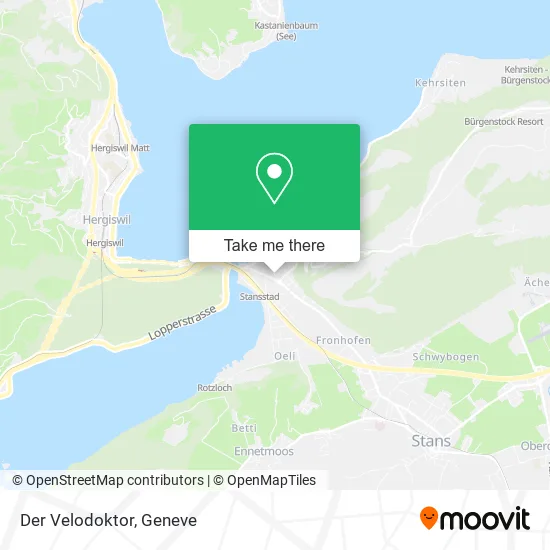 Der Velodoktor map