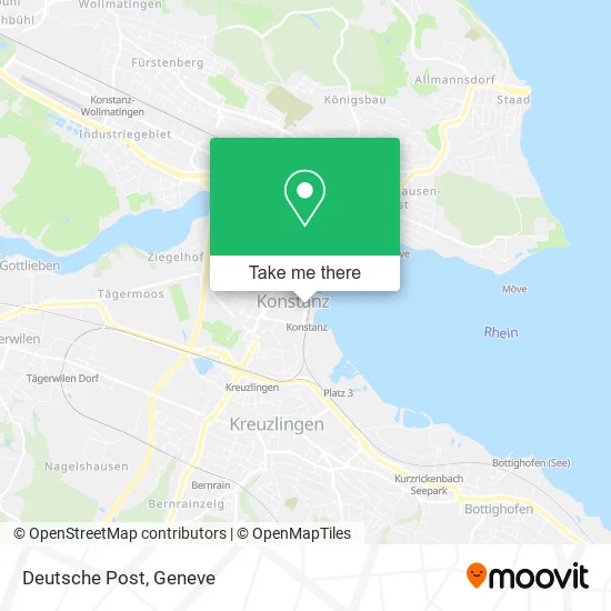 Deutsche Post map