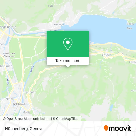 Höchenberg map
