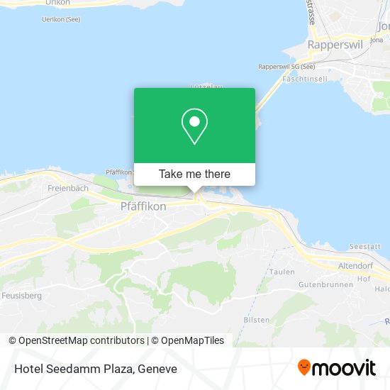 Hotel Seedamm Plaza map