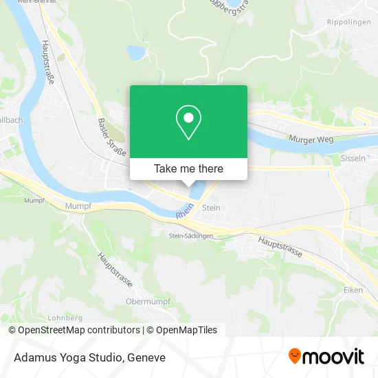 Adamus Yoga Studio map