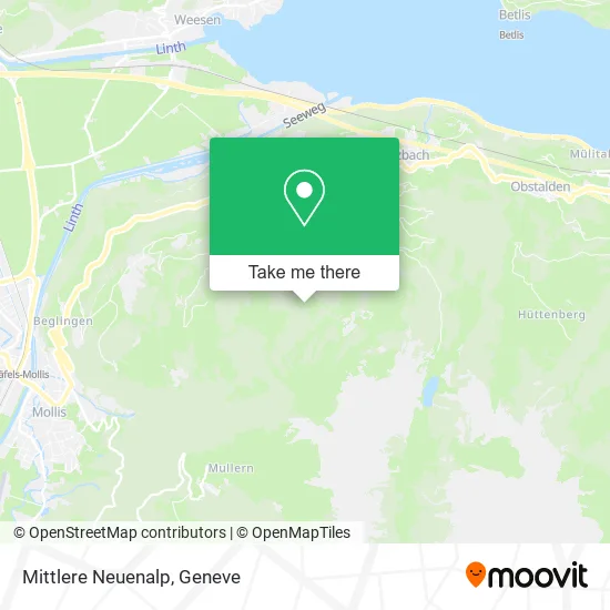 Mittlere Neuenalp map