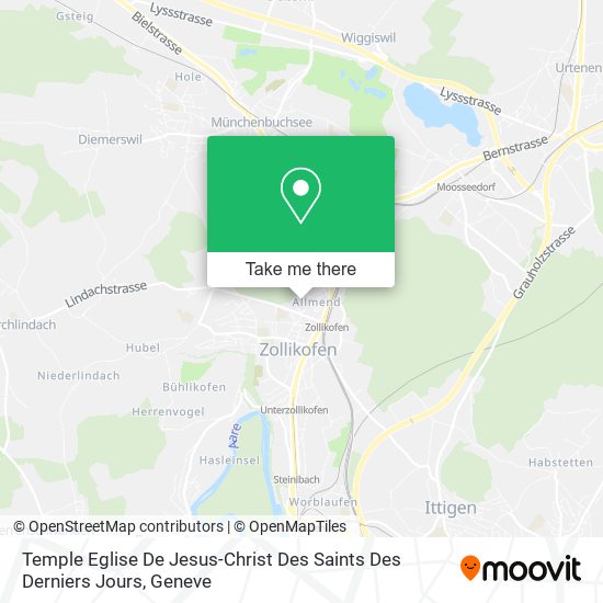 Temple Eglise De Jesus-Christ Des Saints Des Derniers Jours map