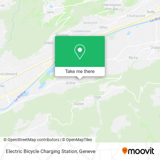 Electric Bicycle Charging Station map