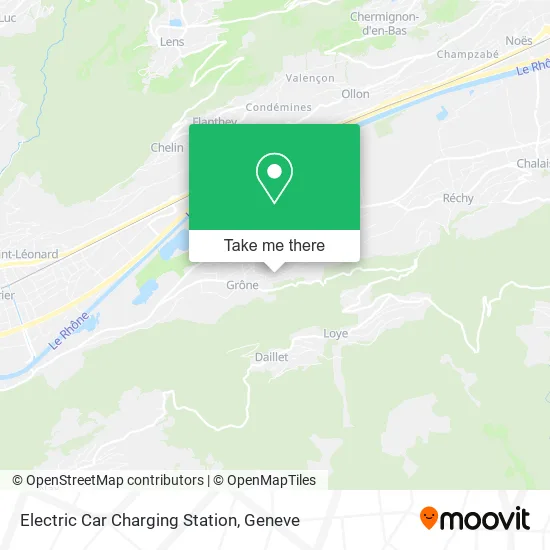 Electric Car Charging Station map