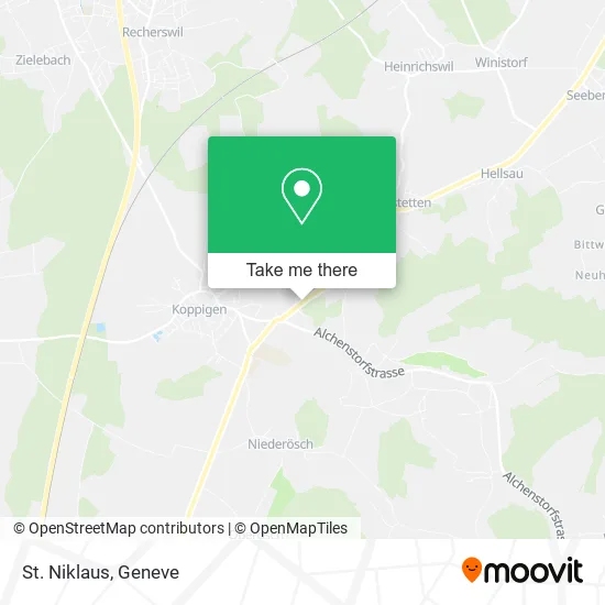 St. Niklaus map